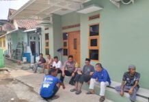 Sambang Warga Desa Kapandayan, Bhabinkamtibmas Polsek Ciawigebang Ajak Cegah Karhutla