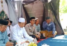 Hadiri Peringatan Maulid Nabi Muhammad SAW, Kanit Binmas Polsek Cidahu Sampaikan Himbauan Kamtibmas