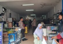 Pererat Kemitraan, Patroli Polsek Cidahu Sambangi PUTRA CIMAHI GROUP Desa Cidahu