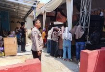 Bhabinkamtibmas Polsek Ciawigebang Amankan Hiburan Organ Dangdut di Desa Pamijahan