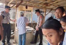Waka Polres Kuningan Monitoring Sumur Warga Karangbaru yang Mengalami Kekeringan