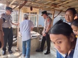 Waka Polres Kuningan Monitoring Sumur Warga Karangbaru yang Mengalami Kekeringan