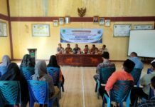 Bhabinkamtibmas Desa Dukuhdalem Hadiri Musrenbangdes Penetapan RKP Desa