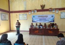 Dukung Perencanaan Pembangunan Desa, Bhabinkamtibmas Desa Dukuhdalem Hadiri Musrenbangdes