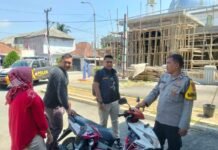 Reskrim Polsek Cidahu Himbau Warga Kunci Stang Kendaraan dan Jangan Tinggalkan Kunci di Motor