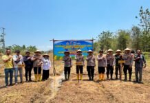 Penanaman Jagung Serentak Polda Jabar Kuartal III Tahun 2026 Dalam Rangka Mendukung Swasembada Jagung oleh Polsek Zona IV Polres Kuningan