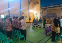 Kapolsek Pancalang Hadiri Pelantikan PJS Kepala Desa, Penetapan RKPDes Tahun 2027 dan Musrenbangdes Tahun 2028 Desa Patalagan