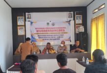 Sinergi Polri dan Pemerintah Desa, Kapolsek Ciawigebang Polres Kuningan Hadiri Musrenbangdes Cijagamulya