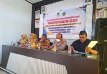 Kapolsek Ciawigebang Polres Kuningan Hadiri Musrenbangdes, Dukung Perencanaan Pembangunan Desa Cijagamulya