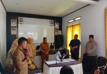 Bhabinkamtibmas Desa Cijagamulya Hadiri Musrenbangdes, Bahas RKP Desa 2027 dan DU-RKP Desa 2028