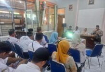Polsek Ciawigebang Dukung Sinergitas Lintas Sektor Melalui Loka Karya Mini Ketiga Puskesmas Cipicung