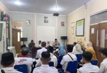 Polsek Ciawigebang Hadiri Loka Karya Mini Lintas Sektor Ketiga Tahun 2026 di UPTD Puskesmas Cipicung