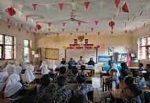 Polsek Ciawigebang Ajak Pelajar SDN 1 Sidaraja Jauhi Bullying dan Tawuran