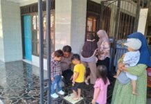 Wujud Kepedulian, Bhabinkamtibmas Desa Kapandayan Monitoring Posyandu di Dusun Wage Desa Kapandayan