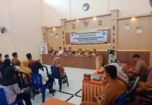 Kapolsek Ciawigebang Hadiri Musrenbangdes Desa Kadurama, Dukung Perencanaan Pembangunan Desa