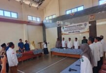 Ipda Lukman hakim Hadiri Musyawarah Desa Penyusunan RKPDes Tahun 2027 dan Musrenbangdes Tahun 2028 di Desa Kahiyangan, Sampaikan Imbauan Antisipasi Kebakaran Lahan serta Penertiban Knalpot Brong