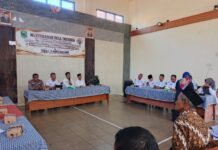 Kapolsek Pancalang Ipda Lukman hakim Hadiri Musyawarah Desa Penyusunan RKPDes Tahun 2027 dan Musrenbangdes Tahun 2028 di Desa Kahiyangan, Sampaikan Imbauan Penertiban Knalpot Brong
