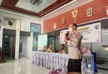 Kapolsek Ciawigebang Hadiri Musrenbangdes Desa Pajawanlor, Dukung Perencanaan Pembangunan Desa