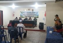 Ipda Lukman hakim Hadiri Musrenbang Desa Sumbakeling, Bersama Unsur Forkopimcam dan Masyarakat Bahas Perencanaan Pembangunan