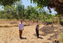 Antisipasi Karhutla, Bhabinkamtibmas Desa Mekarjaya Bersama Perangkat Desa Laksanakan Patroli Monitoring Wilayah