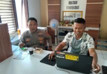 POLSEK LURAGUNG MELAKSANAKAN PATROLI MEMBERIKAN HIMBAUAN AGAR TETAP JAGA KEAMANAN