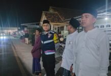 Bhabinkamtibmas Desa Legok Hadiri Tablig Akbar Peringatan Maulid Nabi Muhammad SAW
