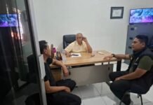 Polsek Cidahu Himbau Pengusaha Toko Sembako Antisipasi Pencurian Malam Hari