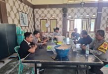 Pererat Sinergitas, Polsek Cidahu Gelar Syukuran Bersama Perangkat Desa Cidahu