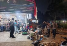 Patroli Polsek Pancalang di Jalan Desa Sumbakeling Antisipasi C3, Balap Liar dan Karhutla Serta Sampaikan Pesan Kamtibmas kepada Warga
