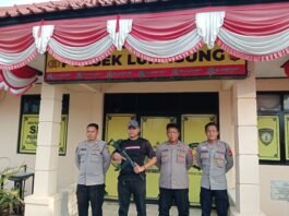 POLSEK LURAGUNG TINGKATKAN PENGAMANAN MAKO UNTUK ANTISIFASI GANGGUAN KEAMANAN