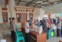BHABINKAMTIBMAS POLSEK LURAGUNG MEMBERIKAN HIMBAUAN AGAR TETAP JAGA KEAMANAN