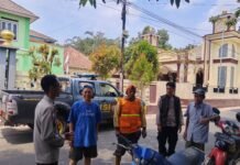 Patroli Dialogis Polsek Cidahu Sambang Warga Sampaikan Himbauan Kamtibmas