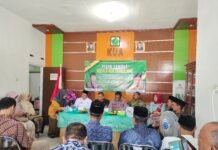 Ipda Lukman Hakim Bersama Bhabinkamtibmas Hadiri Kegiatan Pisah Sambut Kepala KUA Kecamatan Pancalang, Perkuat Sinergitas dan Silaturahmi Lintas Instansi