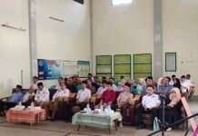 Kapolsek Pancalang Ipda Lukman Hakim Hadiri Pelantikan PJS Kepala Desa, Penetapan RKPDes Tahun 2027 dan Musrenbangdes Tahun 2028 Desa Patalagan