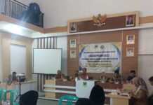Jalin Sinergitas dengan Pemerintah Desa, Bhabinkamtibmas Desa Cikubangmulya Hadiri Musrenbangdes