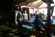 “Polsek Cibingbin Gelar Patroli Malam, Antisipasi C3 dan Gangguan Kamtibmas”