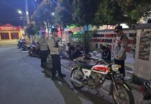 “Polsek Cibingbin Gelar Patroli Malam, Antisipasi C3 dan Gangguan Kamtibmas”