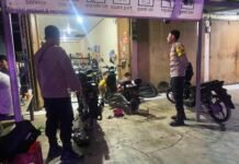 “Polsek Cibingbin Gelar Patroli Malam, Antisipasi C3 dan Gangguan Kamtibmas”