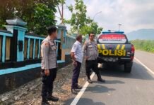 ‘Anggota Patroli Polsek Cibingbin Laksanakan Patroli Dialogis Antisipasi C3, Demi menjaga Kondusifitas diwilayah hukum Polsek Cibingbin’