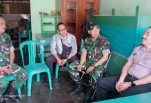 Kolaborasi Kokoh Jaga Negeri: Kapolsek Mandirancan AKP Atang Mulyana. SE Sambangi Forkopimcam dan Sekolah Perkuat Harkamtibmas