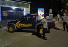 Patroli Dialogis Objek Vital: Aiptu Juro Jauhari Pimpin KRYD Malam di SMAN 1 Mandirancan