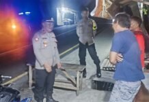 “Polsek Cibingbin Gelar Patroli Malam, Antisipasi C3 dan Gangguan Kamtibmas”