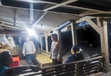 “Polsek Cibingbin Gelar Patroli Malam, Antisipasi C3 dan Gangguan Kamtibmas”