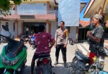 ‘Anggota Patroli Polsek Cibingbin Laksanakan Patroli Dialogis Antisipasi C3, Demi menjaga Kondusifitas diwilayah hukum Polsek Cibingbin’