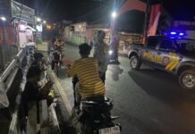 “Polsek Cibingbin Gelar Patroli Malam, Antisipasi C3 dan Gangguan Kamtibmas”