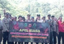Merajut Keharmonisan Penjaga Alam, Polsek Mandirancan Sambangi Pengurus TNGC dan MPA di Hutan Lindung Desa Seda