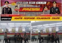 Polsek Kramatmulya Melaksanakan Patroli Dialogis Bangun Kesadaran Kolektif Warga dalam Menjaga Kamtibmas di Wilayah Desa Cilaja