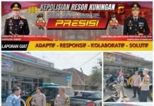 Patroli Siang Polsek Kramatmulya, antisipasi terjadinya Gangguan Kamtibmas dan tindak kriminalitas di Wilayah Hukum