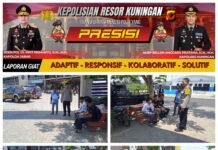 Polsek Kramatmulya Melaksanakan Patroli Dialogis Bangun Kesadaran Kolektif Warga dalam Menjaga Kamtibmas di Wilayah Desa Karangmangu