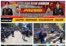 Polsek Kramatmulya Melaksanakan Patroli Dialogis Bangun Kesadaran Kolektif Warga dalam Menjaga Kamtibmas di Wilayah Desa Pajambon